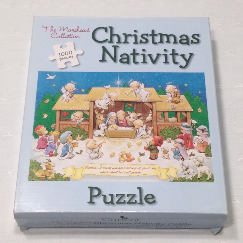 Current 1000 Pieces Puzzle Christmas Nativity The Morehead Collection
